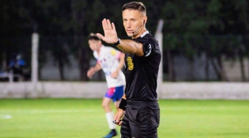 Agustín Pariani es Árbitro Nacional de Fútbol